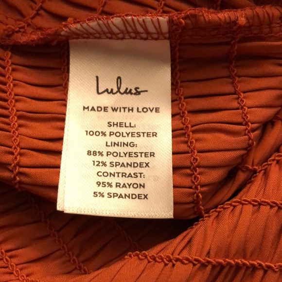 Lulus Terra Cotta Long Sleeve Bodysuit - Picture 9 of 11